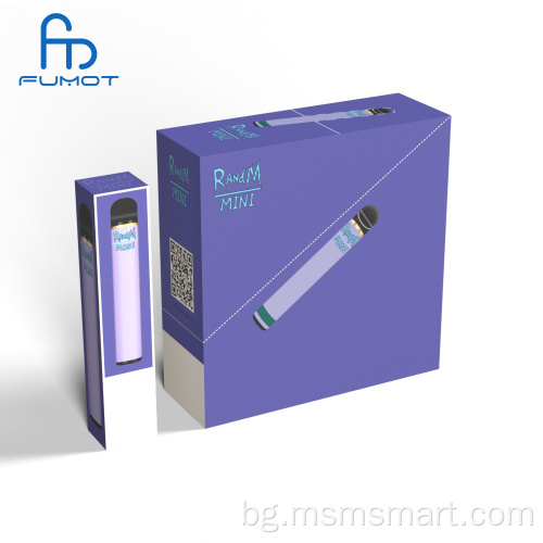 RanM Mini най-добрата електронна цигара за еднократна употреба